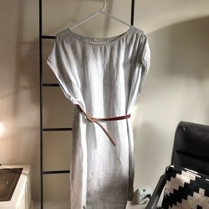 Eileen fisher linen dress